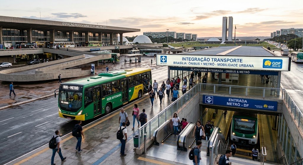 Integração ônibus e metrô